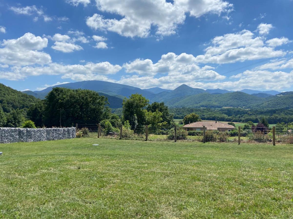 Villa Jacuzzi, Terrain De Petanque Et Aire De Jeux Vue Sur Les Pyrenees Seilhan Exteriér fotografie